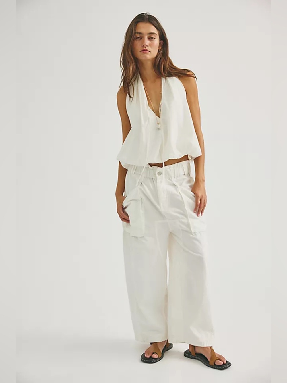 NWT! Free People We The Free Costa Pull On Harem Pants Sz Small